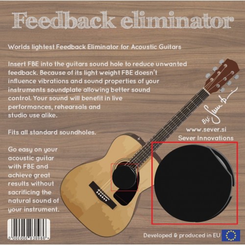 Riskeren wit Inspiratie Sever FBE- Feedback Eliminator acoustic guitar – Jescar