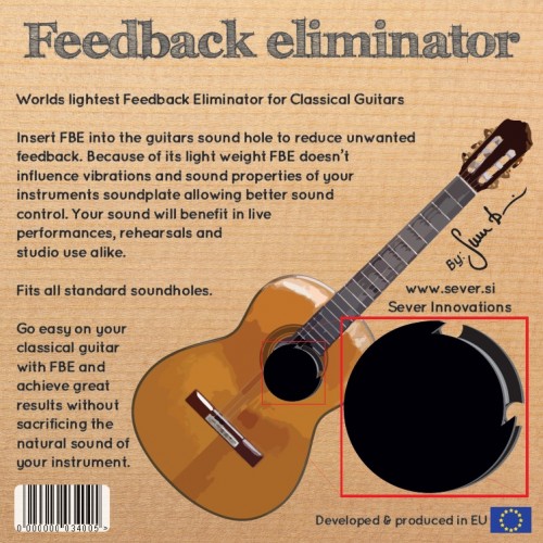 film premie zonsondergang Sever FBE- Feedback Eliminator classic guitar – Jescar