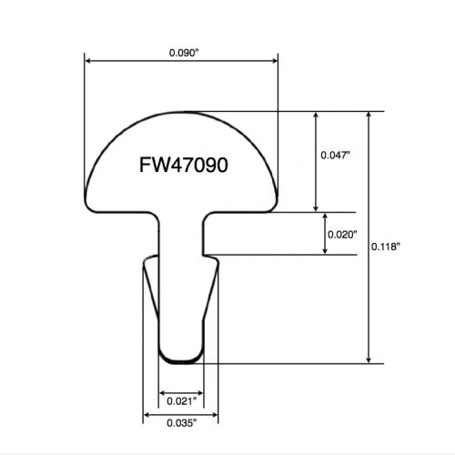 jescar 51100 stainless steel fretwire